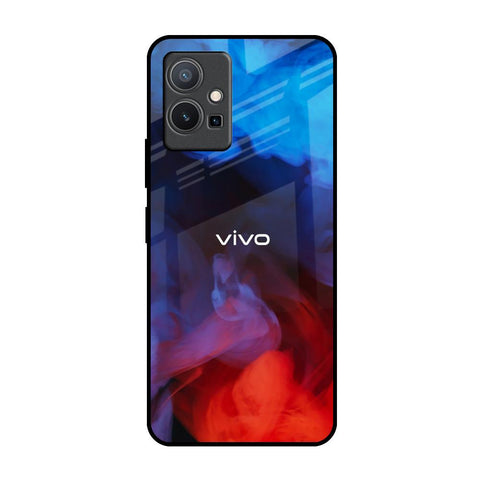 Dim Smoke Vivo Y75 5G Glass Back Cover Online