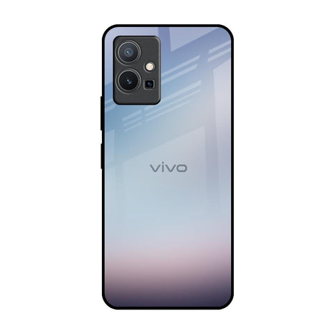 Light Sky Texture Vivo Y75 5G Glass Back Cover Online