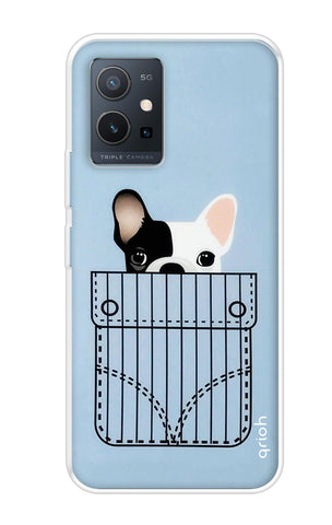 Cute Dog Vivo Y75 5G Back Cover