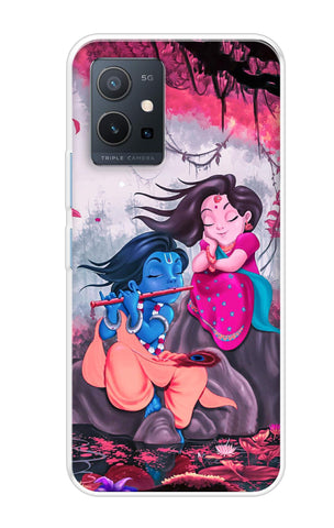 Radha Krishna Art Vivo Y75 5G Back Cover