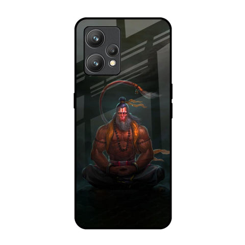 Lord Hanuman Animated Realme 9 Pro Plus Glass Back Cover Online