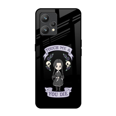 Touch Me & You Die Realme 9 Pro Plus Glass Back Cover Online
