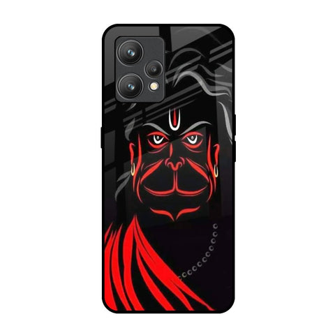 Lord Hanuman Realme 9 Pro Plus Glass Back Cover Online