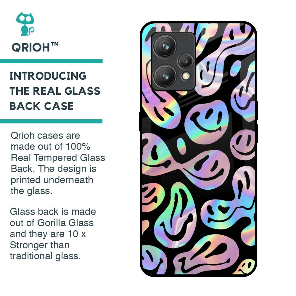 Acid Smile Glass Case for Realme 9 Pro Plus