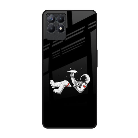 Space Traveller Realme Narzo 50 Glass Back Cover Online