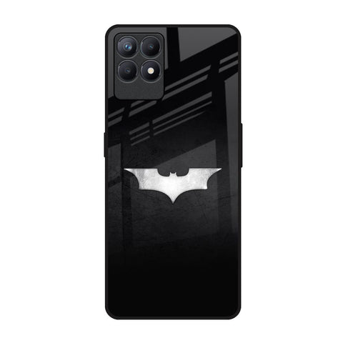 Super Hero Logo Realme Narzo 50 Glass Back Cover Online