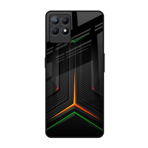 Modern Ultra Chevron Realme Narzo 50 Glass Back Cover Online