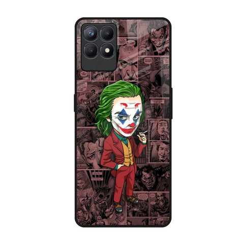Joker Cartoon Realme Narzo 50 Glass Back Cover Online