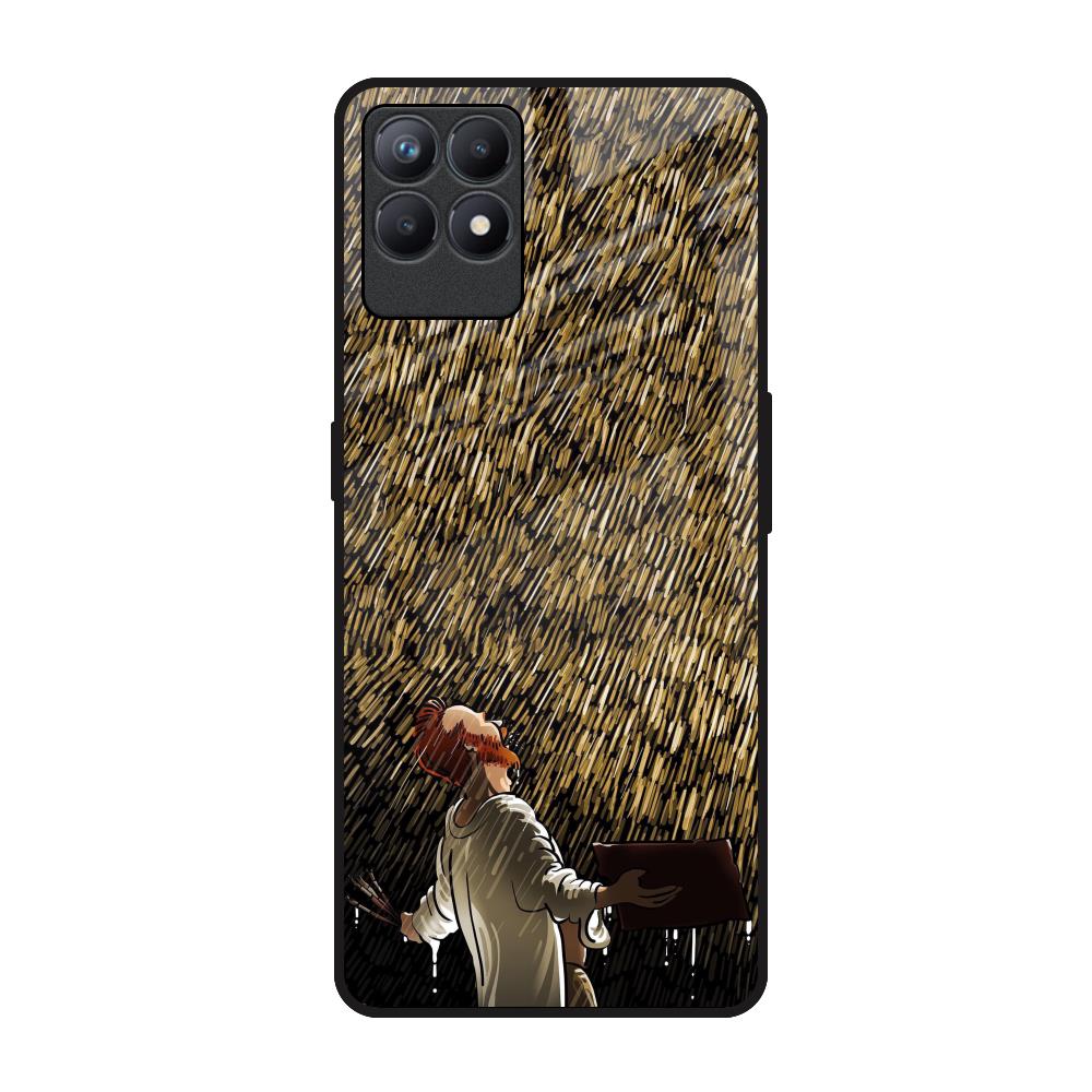 Rain Festival Realme Narzo 50 Glass Back Cover Online