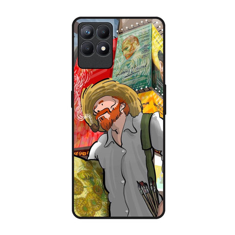 Loving Vincent Realme Narzo 50 Glass Back Cover Online