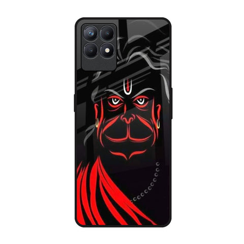 Lord Hanuman Realme Narzo 50 Glass Back Cover Online