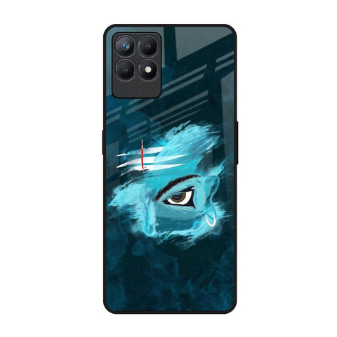 Power Of Trinetra Realme Narzo 50 Glass Back Cover Online