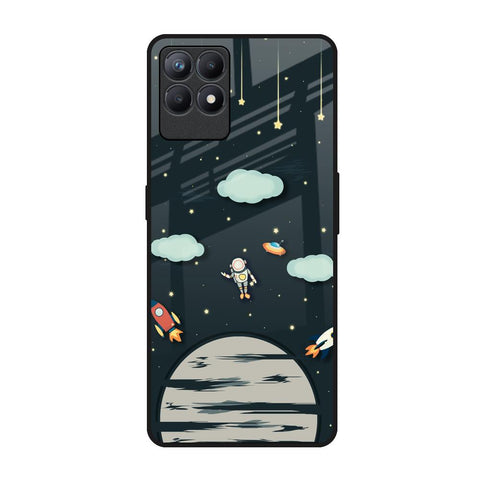 Astronaut Dream Realme Narzo 50 Glass Back Cover Online
