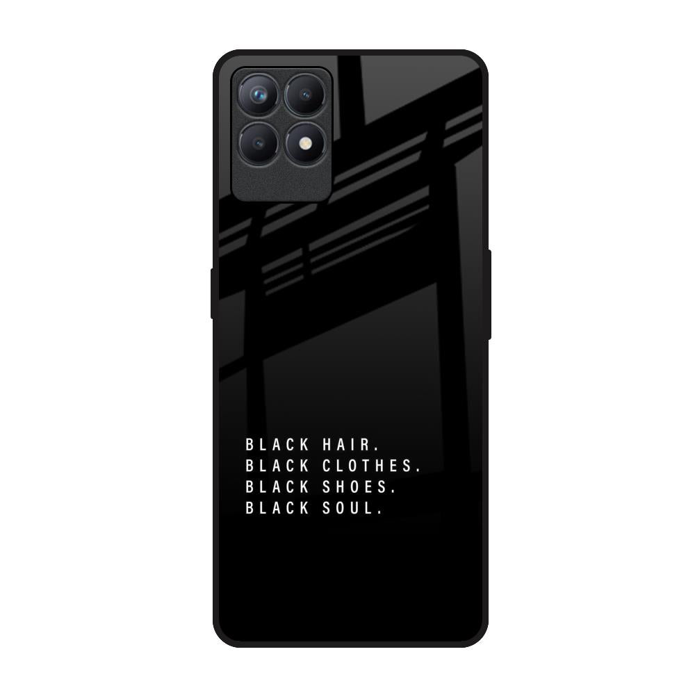 Black Soul Realme Narzo 50 Glass Back Cover Online