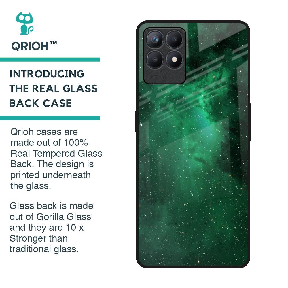 Emerald Firefly Glass Case For Realme Narzo 50
