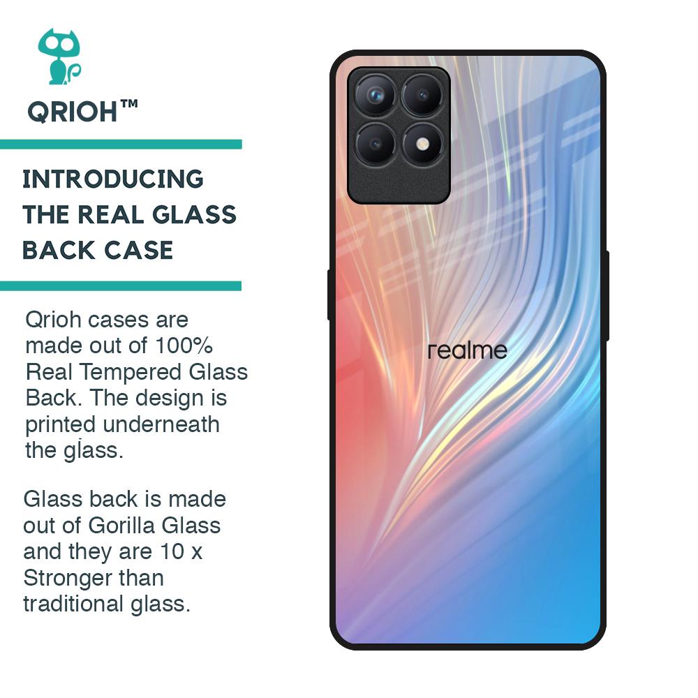 Mystic Aurora Glass Case for Realme Narzo 50