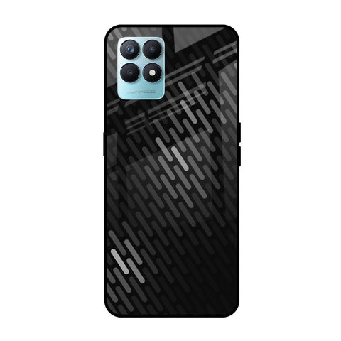 Dark Abstract Pattern Realme Narzo 50 Glass Cases & Covers Online