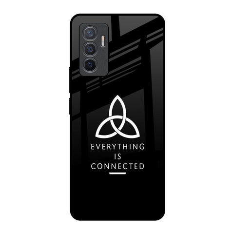 Everything Is Connected Vivo V23e 5G Glass Back Cover Online