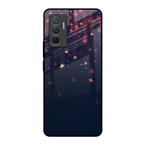 Falling Stars Vivo V23e 5G Glass Back Cover Online