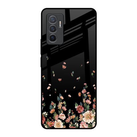 Floating Floral Print Vivo V23e 5G Glass Back Cover Online