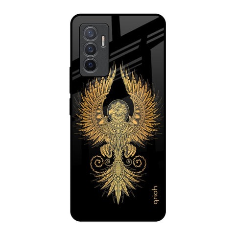 Mythical Phoenix Art Vivo V23e 5G Glass Back Cover Online