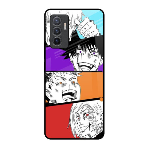 Anime Sketch Vivo V23e 5G Glass Back Cover Online