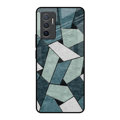 Abstact Tiles Vivo V23e 5G Glass Back Cover Online