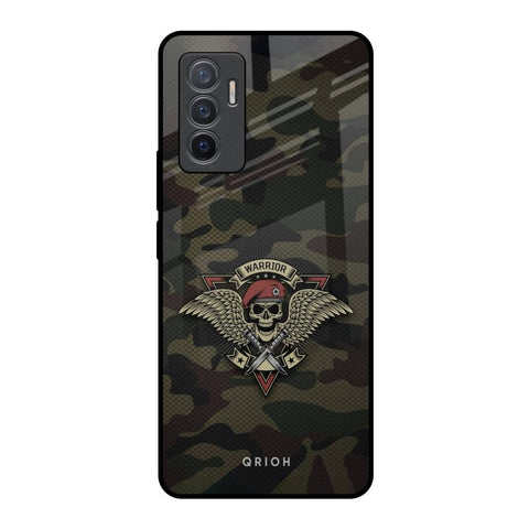 Army Warrior Vivo V23e 5G Glass Back Cover Online