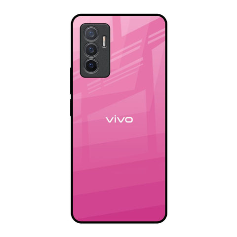 Pink Ribbon Caddy Vivo V23e 5G Glass Back Cover Online