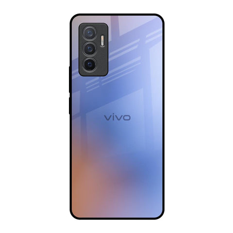 Blue Aura Vivo V23e 5G Glass Back Cover Online