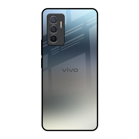 Tricolor Ombre Vivo V23e 5G Glass Back Cover Online