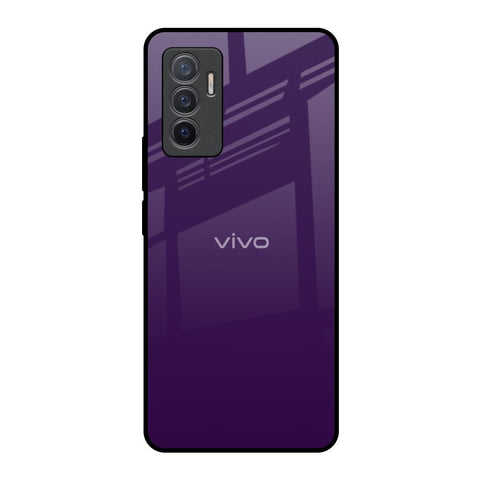 Dark Purple Vivo V23e 5G Glass Back Cover Online