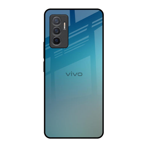 Sea Theme Gradient Vivo V23e 5G Glass Back Cover Online
