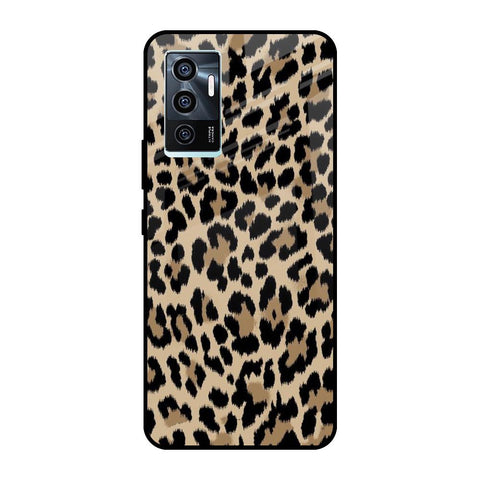 Leopard Seamless Vivo V23e 5G Glass Cases & Covers Online