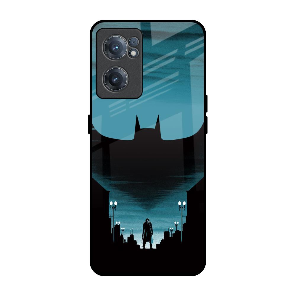 Cyan Bat OnePlus Nord CE 2 5G Glass Back Cover Online