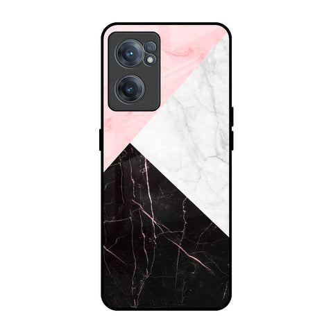Marble Collage Art OnePlus Nord CE 2 5G Glass Back Cover Online