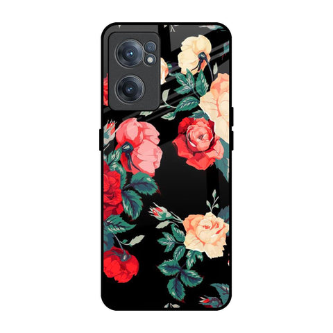 Floral Bunch OnePlus Nord CE 2 5G Glass Back Cover Online