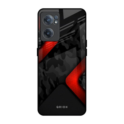 Modern Camo Abstract OnePlus Nord CE 2 5G Glass Back Cover Online