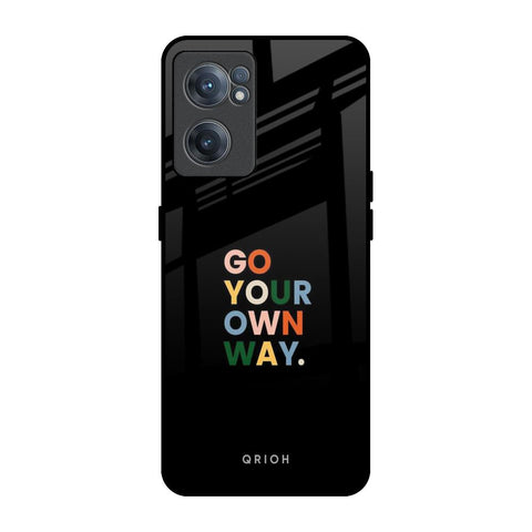 Go Your Own Way OnePlus Nord CE 2 5G Glass Back Cover Online