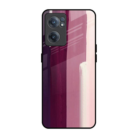Brush Stroke Art OnePlus Nord CE 2 5G Glass Back Cover Online