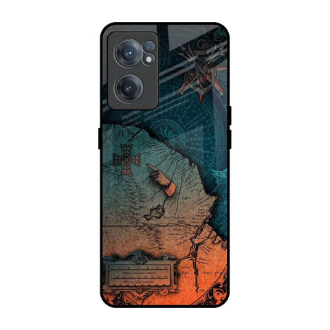 Geographical Map OnePlus Nord CE 2 5G Glass Back Cover Online