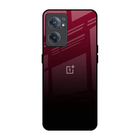 Wine Red OnePlus Nord CE 2 5G Glass Back Cover Online