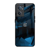 Polygonal Blue Box OnePlus Nord CE 2 5G Glass Back Cover Online