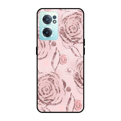 Shimmer Roses OnePlus Nord CE 2 5G Glass Cases & Covers Online