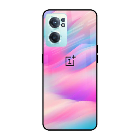 Colorful Waves OnePlus Nord CE 2 5G Glass Cases & Covers Online