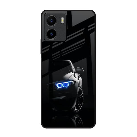 Car In Dark Vivo Y15s Glass Back Cover Online