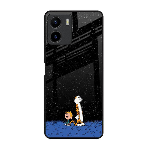 Night Sky Star Vivo Y15s Glass Back Cover Online