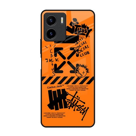 Anti Social Club Vivo Y15s Glass Back Cover Online