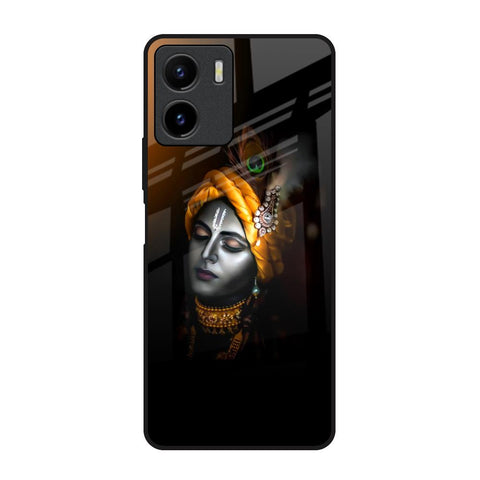 Ombre Krishna Vivo Y15s Glass Back Cover Online