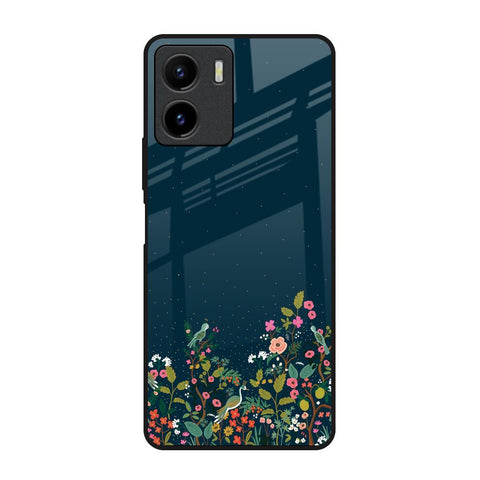 Small Garden Vivo Y15s Glass Back Cover Online